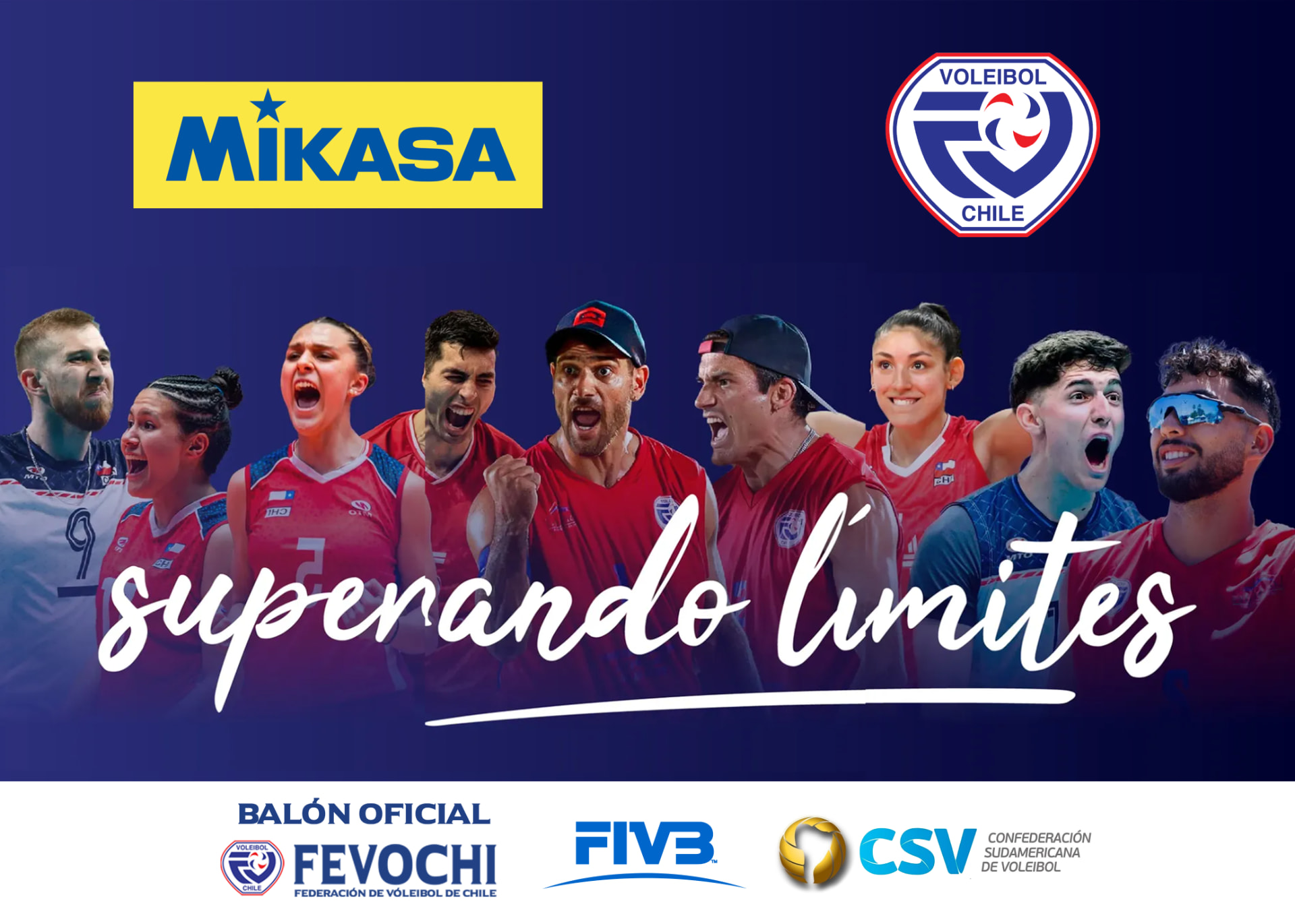 Mikasa Chile - Afiche 2025 superando límites